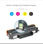 Yazıcı Toner Çipi - TO-460 - 5 Adet Drumm Çerçeve Chip-D Ekonomik Paket - Çin Versiyonu - 8