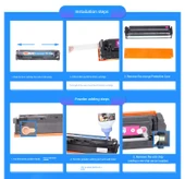 Renkli Yazıcı Toner Kartuşu - Dört Renk Seti (6000 Sayfa) thumbnail 9