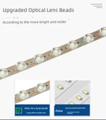 3D Yazıcı LED Aydınlatma Lambası - A1 Işık Şeridi - 828mm - 9
