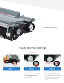 Multi-Touch Uyumlu Toner Kartuşu - Sarı (Toz Kutusu + Tambur Standı) - 9