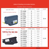 TP60/66 9mm Beyaz Etiket - TP-L09W - 4