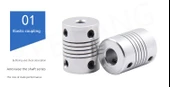 3D Yazıcı Bağlantı Elemanı - Açık Sarı - 8mm x 10mm x 25mm - 10