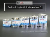 Wax Bazlı Termal Transfer Şerit Rulosu - 50mm x 300m - 12