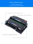 Uyumlu Toner Kartuşu TO-460 - 1500 Sayfa Standart Versiyon (5 Alana 1 Bedava) - 2