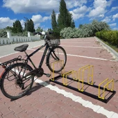 Bisiklet Park Yeri 4 lü Bisiklet Park Demiri Dörtlü Bisiklet Koyma Yeri (Dörtlü) - 4