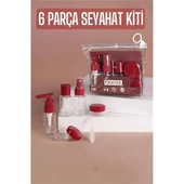 Seyahat Kiti Boş Şişe Seyahat Seti 6 Parça - 1