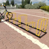 Bisiklet Park Demiri 6 lı Bisiklet Park Yeri Altılı Bisiklet Koyma Yeri Fiyatı (Altılı) - 5