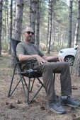 Gci Outdoor XXL Katlanır Kamp Sandalyesi - Yüksek Konfor, Üstün Dayanıklılık - 181KG Taşıma Kapasitesi - 9