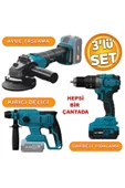 Cat Power Catpower 4235 Akülü Kömürsüz Li-ion 20 V 4.0 Ah Batarya Avuç Taşlama Kırıcı Delici Darbeli Vidalama - 1