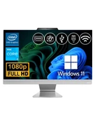 Asus i3-1315U 8GB DDR5 2TB M.2 SSD A3402WVAK-I38256W0D ATL24  23.8" W11Pro Beyaz All In One Bilgisayar - 1