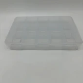 Organizer Plastik Kutu Box 15 Sabit Bölmeli 145x225x30mm - 4