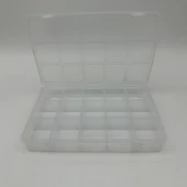 Organizer Plastik Kutu Box 15 Sabit Bölmeli 145x225x30mm - 6