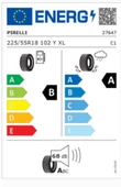 Pirelli 225/55R18 102Y XL Cinturato P7 Audi(AO) Oto Yaz Lastiği (Üretim Yılı:2025) thumbnail 2