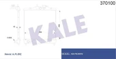 Kale 370100 OTO Radyatör  Radyatör Picanto Al Pl Brz 395X355X16 - 1