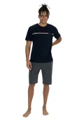 Us Polo Erkek Kısa Kol Şortlu Pijama Takım 18865 - 4