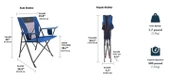 Gci Outdoor Comfort Pro Chair™ Katlanır Kamp Sandalyesi Mavi - 5