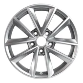 EMR-S1009-02 7.0x16" -5x114.3 ET35 66.1 Silver Gloss Jant (4 Adet) - 2