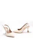 Pisagor Ps-32140 7 Cm Topuklu Kadın Stiletto Abiye Ayakkabı - 7