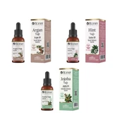 Fitomer 3’lü Doğal Bakım Yağı Seti (Hint - Jojoba - Argan) - 1