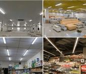 Cata CT-2475 40W Gold Yatay Bant Armatür 120Cm Led Armatür Aydınlatma Beyaz Işık 6400K - 5