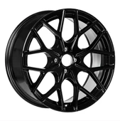 EMR-S1038-11 7.5x17" -4x100 ET35 73.1 Black Jant (4 Adet) - 1