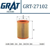 Grat 27102  Hava Filtresi Gıulıetta 10- 1.6 Jtdm - 1
