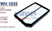 Wunder WH1035 HAVA FİLTRESİ - KİA CERATO DİZEL 09- - 1