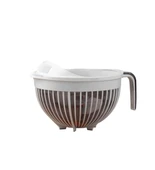 Qlüx İdeas Qmix Pirinç Süzgeci Fil Dişi 3000ml 22cm - 1