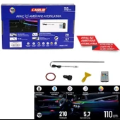 Araç İçi Ambiyans Aydınlatma Wifi Kontrol 12-24V USB 110 cm thumbnail 2