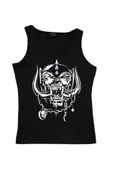 fame-stoned  Motörhead Baskılı Sıfır Kol T-shirt - 3