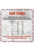 fame-stoned  Utopia Travis Scott Baskılı Unisex %100 Pamuk Siyah T-shirt - 2