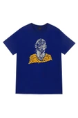 fame-stoned  Kobe Bryant Baskılı Unisex %100 Pamuk Mavi T-shirt thumbnail 1