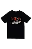 fame-stoned  Tokio Hotel Baskılı Unisex Siyah %100 Pamuk T-shirt thumbnail 1