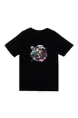 fame-stoned  Damon Slayer Anime Baskılı Tshirt - 1