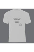 fame-stoned  Baskılı Unisex %100 Pamuk Siyah T-shirt - 3