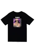 fame-stoned  Bleach Byakuya Kuchiki Anime Baskılı Unisex %100 Pamuk Siyah T-shirt thumbnail 1
