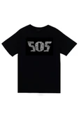 fame-stoned  Arctic Monkeys Müzik Grubu 505 Baskılı Unisex %100 Pamuk Siyah T-shirt - 1