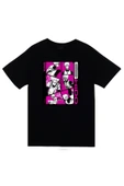 fame-stoned  Blue Lock, Shidou Ryusei Anime Baskılı Unisex %100 Pamuk Siyah T-shirt - 1
