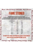 fame-stoned  Black Stones Nana Karakterli Anime Baskılı Unisex %100 Pamuk Siyah T-shirt - 2