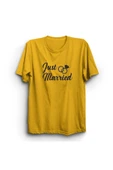 fame-stoned  Just Married Evlendik Baskılı Tshirt - 2