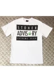 fame-stoned  Stoner Advısory Baskılı T-shirt thumbnail 1