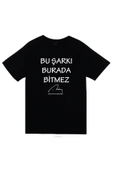 fame-stoned  Recep Tayyip Erdoğan Baskılı Unisex %100 Pamuk Siyah T-shirt thumbnail 1