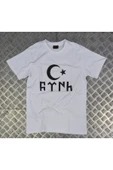 fame-stoned  Unisex Beyaz Türk Baskılı T-shirt thumbnail 1