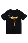 fame-stoned  Uzi Baskılı T-shirt thumbnail 1