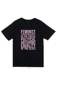 fame-stoned Feminist Baskılı T-shirt thumbnail 1