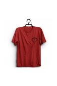 fame-stoned  Mavi Kulaklık Kalp Ritim Müzik Baskılı T-shirt - 1