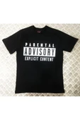 fame-stoned  Parental Advısory Baskılı T-shirt thumbnail 1