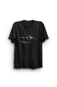 fame-stoned  Pink Floyd Baskılı Unisex %100 Pamuk Siyah T-shirt thumbnail 1