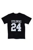 fame-stoned  Unisex Siyah Teen Wolf - Stilinski 24 Baskılı %100 Pamuk Baskılı T-shirt thumbnail 1