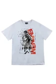 fame-stoned  Eminem Baskılı Unisex %100 Pamuk Beyaz T-shirt thumbnail 1